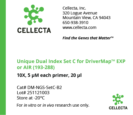 Universal Unique Dual Index (UDI) NGS Plates