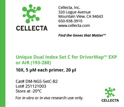 Universal Unique Dual Index (UDI) NGS Plates