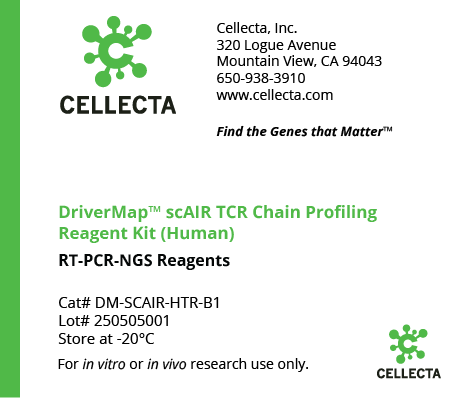 DriverMap™ Single-Cell AIR TCR-BCR Assay Kits (Human / Mouse or Human-Mouse Hybrid RNA)