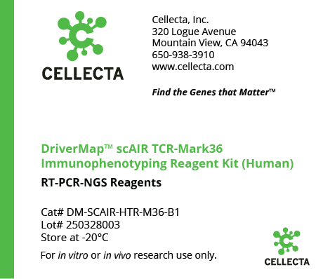 DriverMap™ Single-Cell AIR TCR-BCR Assay Kits (Human / Mouse or Human-Mouse Hybrid RNA)