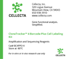 Cellecta CloneTracker 4-Barcode-Plus Cell Labeling Kit BC4PPO-V