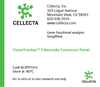 Cellecta CloneTracker 5-Barcode Construct Panel BCRPP10-V