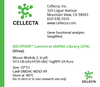 Cellecta DECIPHER Lentiviral shRNA Library (27K) DMDAC-M2V2-V9