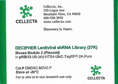 Cellecta DECIPHER Lentiviral shRNA Library (27K) DMDAC-M2C