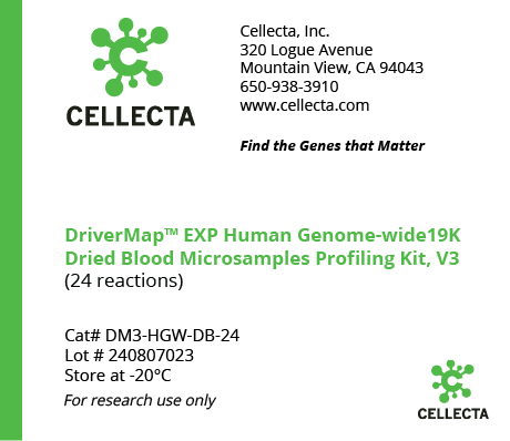 DriverMap™ EXP Human Genome-Wide Expression Profiling Kit, V3