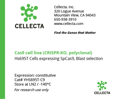 Cas9-Expressing Cell Lines for CRISPR KO - YHS695T-C9