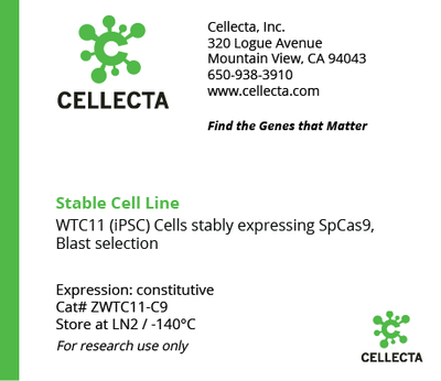 Cas9-Expressing Cell Lines for CRISPR KO - ZWTC11-C9