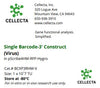 Cellecta Single Barcode-3' Construct (Virus) BCXP3RHM-V