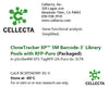 Cellecta CloneTracker XP 5M Barcode-3' Library Pools with RFP-Puro BCXP5M3RP-XS-V