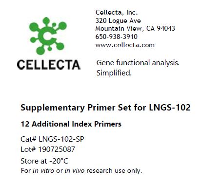 NGS Prep Supplementary Primer Sets (12 Additional Index Primers