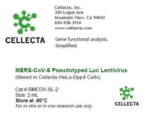 Cellecta MERS-CoV-S Pseudotyped Luc Lentivirus RMCOV-SL-2
