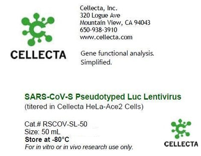 Cellecta SARS-CoV-S Pseudotyped Luc Lentivirus RSCOV-SL-50