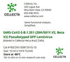 Cellecta SARS-CoV2-S-B.1.351 (20H/501Y.V2, Beta V2) Pseudotyped GFP Lentivirus RSCOV2-SDB1351G-10