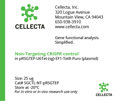 Cellecta Non-Targeting CRISPR control SGCTL-NT-pRSGTEP
