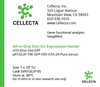 Cellecta All-in-One Dox-On Expression Vector SVRTGE2P-VS