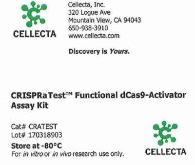 Cellecta CRISPRa Test, Functional dCas9-Activator Assay Kit CRATEST