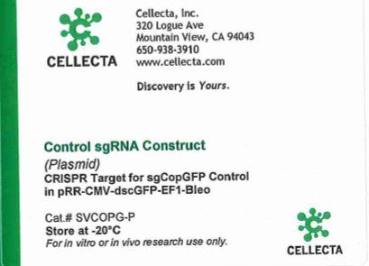 Cellecta Control sgRNA Construct SVCOPG-P