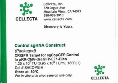 Cellecta Control sgRNA Construct SVCOPG-V