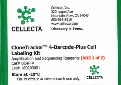 Cellecta CloneTracker 4-Barcode-Plus Cell Labeling Kit BC4P-V