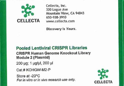 Cellecta Pooled Lentiviral CRISPR Libraries KOHGW-M2-P